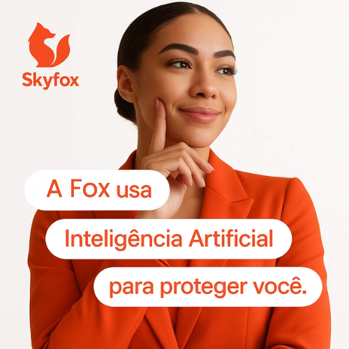 Correios employee using a handheld device